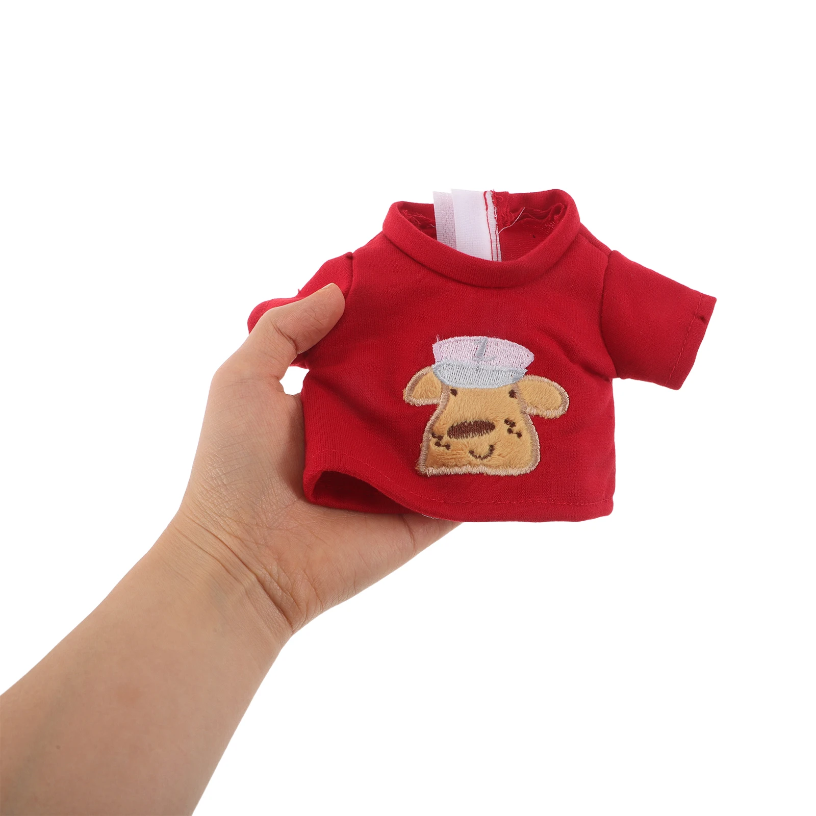 1 مجموعة القطن الطفل دمى الملابس ل 10 بوصة فتاة صبي دمى الزي اكسسوارات دمية دعوى مع قبعة مخططة بانت للأطفال لعب الأدوار