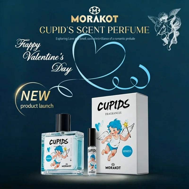 

MORAKOT 50ml+5mI Eau De Toilette Collection Edition "Cupid Charm" Long-Lasting Perfume for Men