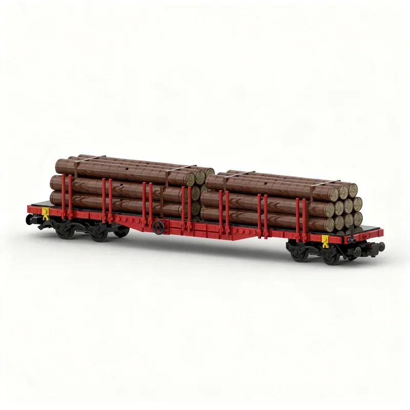

820PCS MOC City Train Stake Wagon DB Snps 719 8w Model DIY Creative Ideas Display Assembly Building Blocks Gift Birthday Custom