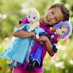 Disney 50cm gefroren Anna Elsa Olaf Plüsch puppe Spielzeug Schnee königin Prinzessin Anna Elsa Stofftiere Kinder Geburtstag Weihnachts geschenke