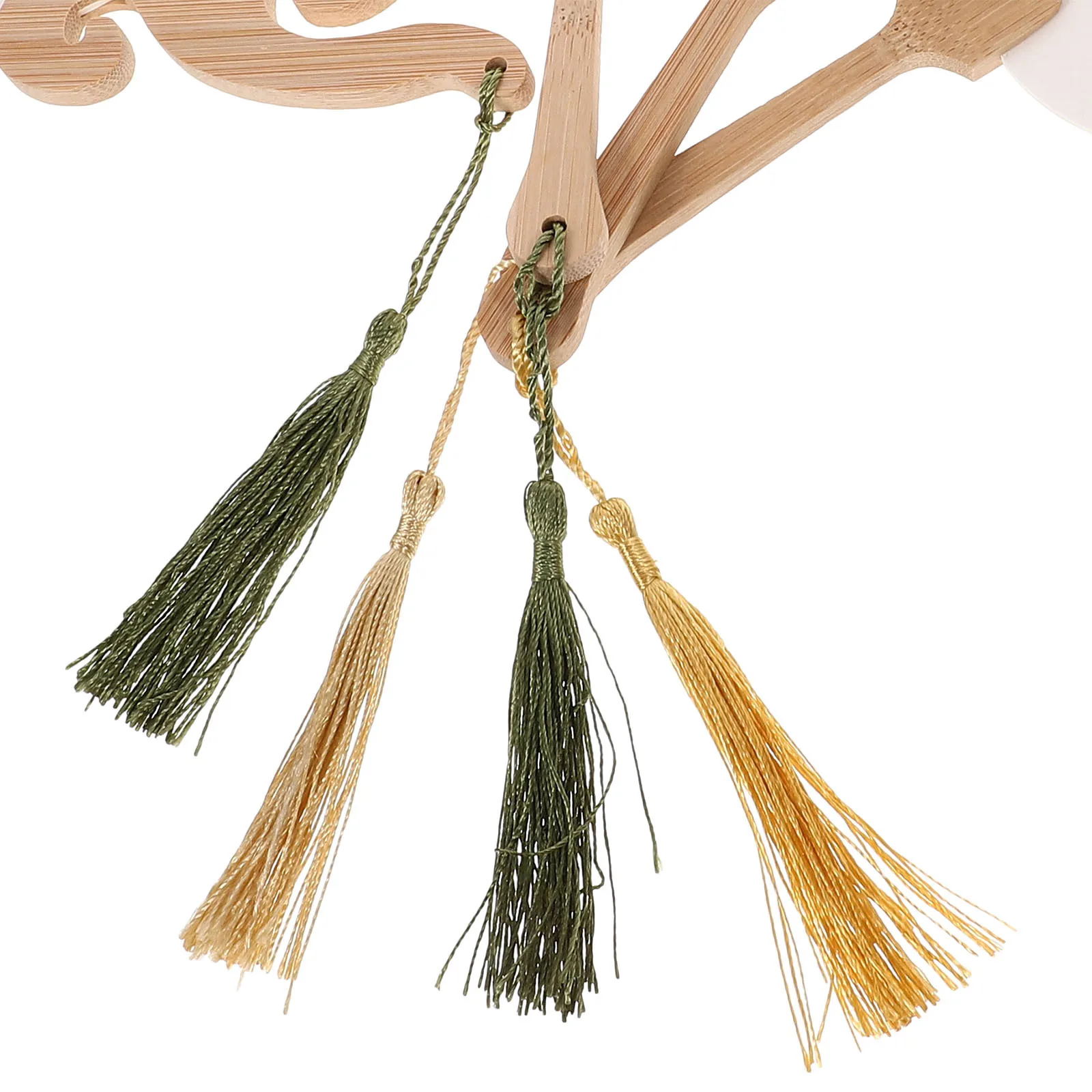 

4Pcs Paper Blank Fans Unfinished DIY Handheld Fans for Painting Graffiti Decoration Performance DIY Painting Fan