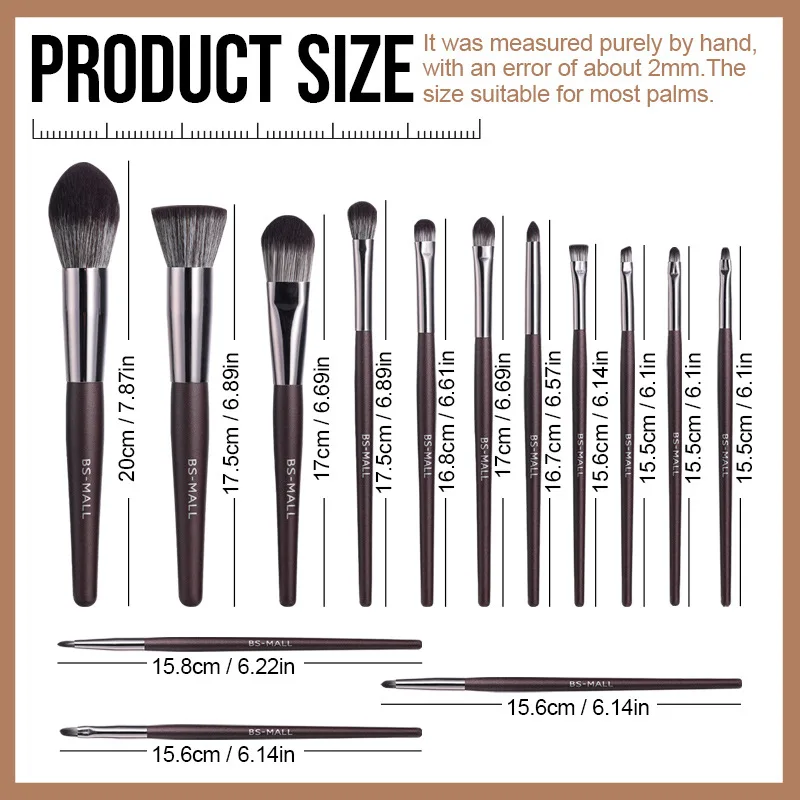 The New 14-tube Pearlescent Makeup Brush Features Soft Bristles And Is A Precise Three-dimensional Makeup Tool