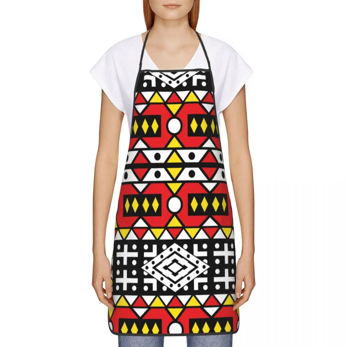 Kizomba Samakaka Ankara Print Aprons Men Women African Pattern Wax Design Adult Kitchen Chef Bib Tablier Cuisine Cooking Baking