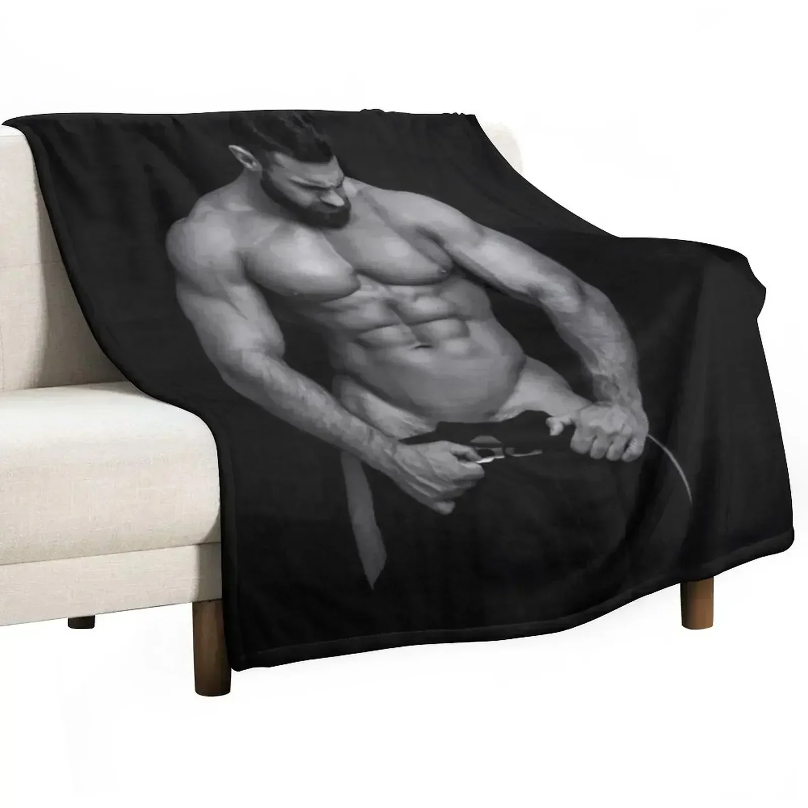 Behold Mist-Laden Landscapes Throw Blanket Plaid for sofa Heavy Luxury Thicken halloween Hairy Blankets