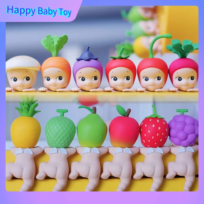 

100%Genuine Sonny Angel Blind Box Fruit Harvest Series Cute Doll Car Decoration Desktop Ornament Handmade Toy Birthday Gift