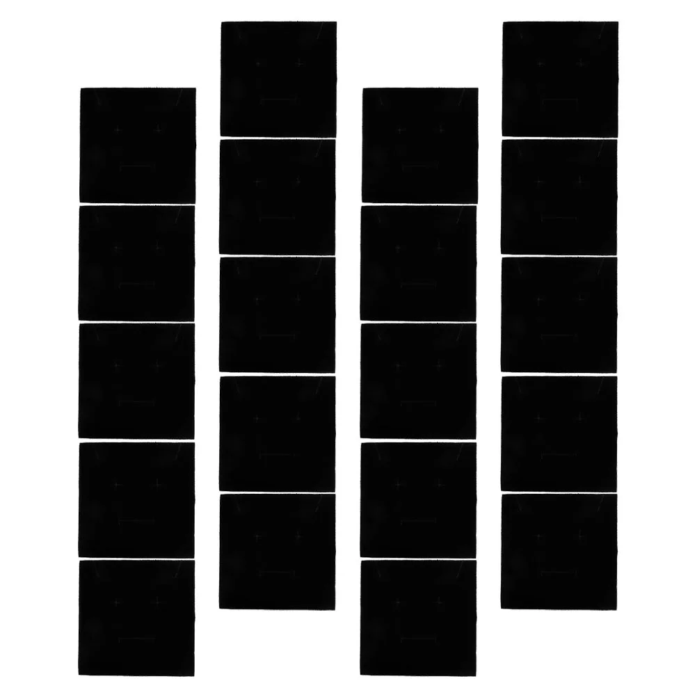 

20pcs Box Ring Box Insert For Display Sponge Inserts White Ribbon ganizer 8x8x15cm Ring Bridesmaid Gift Packaging Display Tools