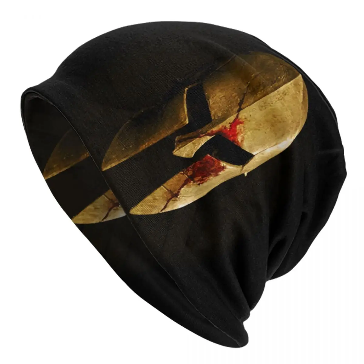 

Spartan Helmet Sparta Skull Skullies Beanies Caps Hip Hop Winter Warm Women Men Knitted Hat Adult Unisex Bonnet Hats
