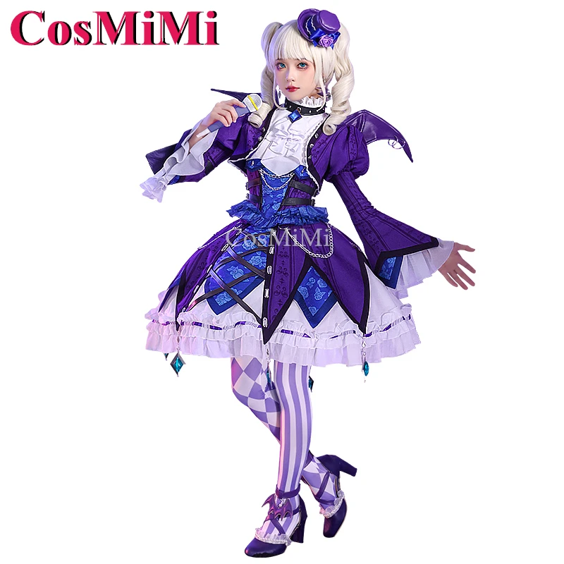 CosMiMi Hot Game Aikatsu Todo Yurika Costume Cosplay gorsous dolce gotico abito formale festa di carnevale gioco di ruolo abbigliamento S-XL