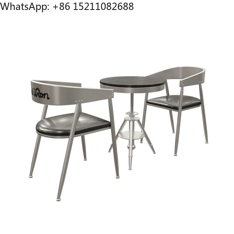 XMH is suitable for industrial style tables and chairs, catering cafes, commercial wrought iron leisure tables and chairs
