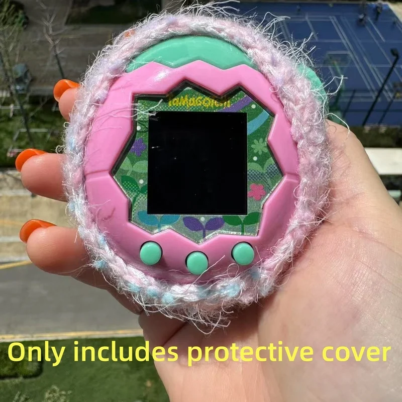 Hohe Qualität Kawaii Tamagotchi Paradise Schutzhülle Farbe Garn Abdeckung Paradise Zubehör Schützen Shell Dekoration Ornamente