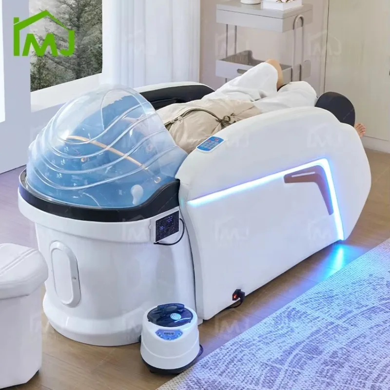 Hair Wash Furniture Salon Bowl Sink Facial Treatment Electric Massage Korean Head Spa Bed