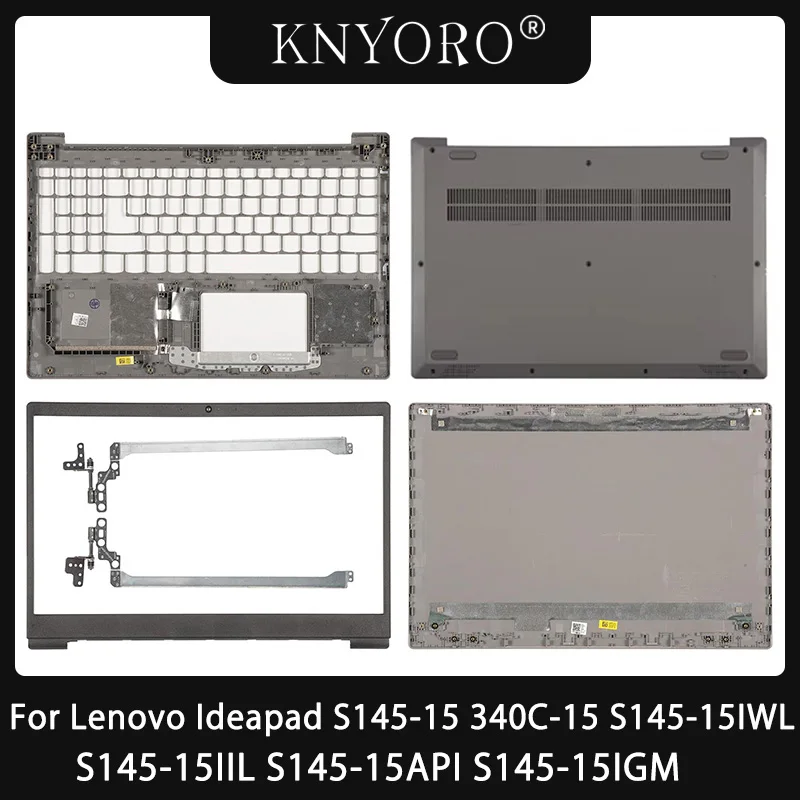 

Laptop Housing Case For Ideapad S145-15 340C-15 S145-15IWL S145-15IIL S145-15API S145-15IGM LCD Back Cover Bezel Bottom Silver