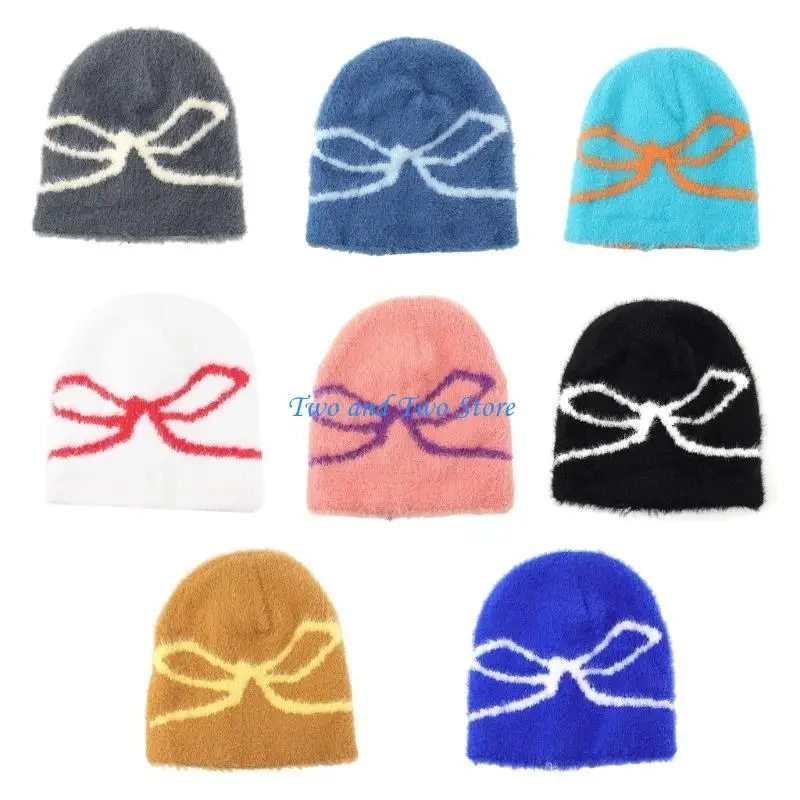 

HX6F Unique Knit Hat Unisex Winter Hat Pullover Casual Streetwear Photo Props Women Men Breathable Knit Hat