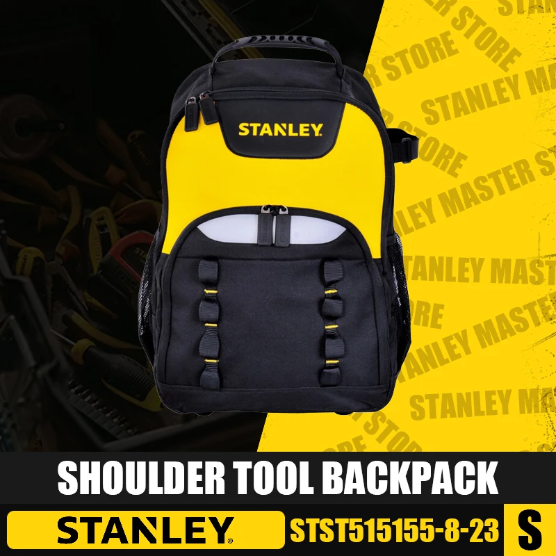 STANLEY STST515155-8-23 Shoulder Tool Backpack Multifunctional Repair Bag Electrician\'s Organizer Bag Computer Backpack