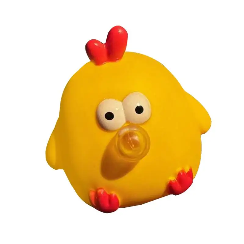 

Chicken Knead Toy Blowing Bubbles Chicken Toy For Children Playful And Cute Kneading Toy For Classroom Car Trip School Bus