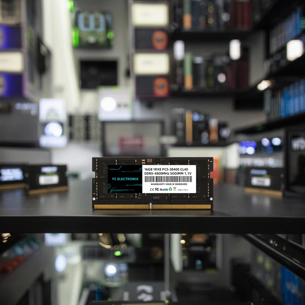 YC ELECTRONIX ВЫСОКОСКОРОСТНАЯ ПАМЯТЬ ДЛЯ НОУТБУКА SODIMM DDR5 4800 5600 8 ГБ 16 ГБ