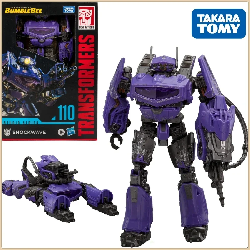 In Stock Transformers SS Series SS-110 Shock Wave (BB) Collect Figure Anime Robot Anime Action Models Kid Gifts Stitch toys