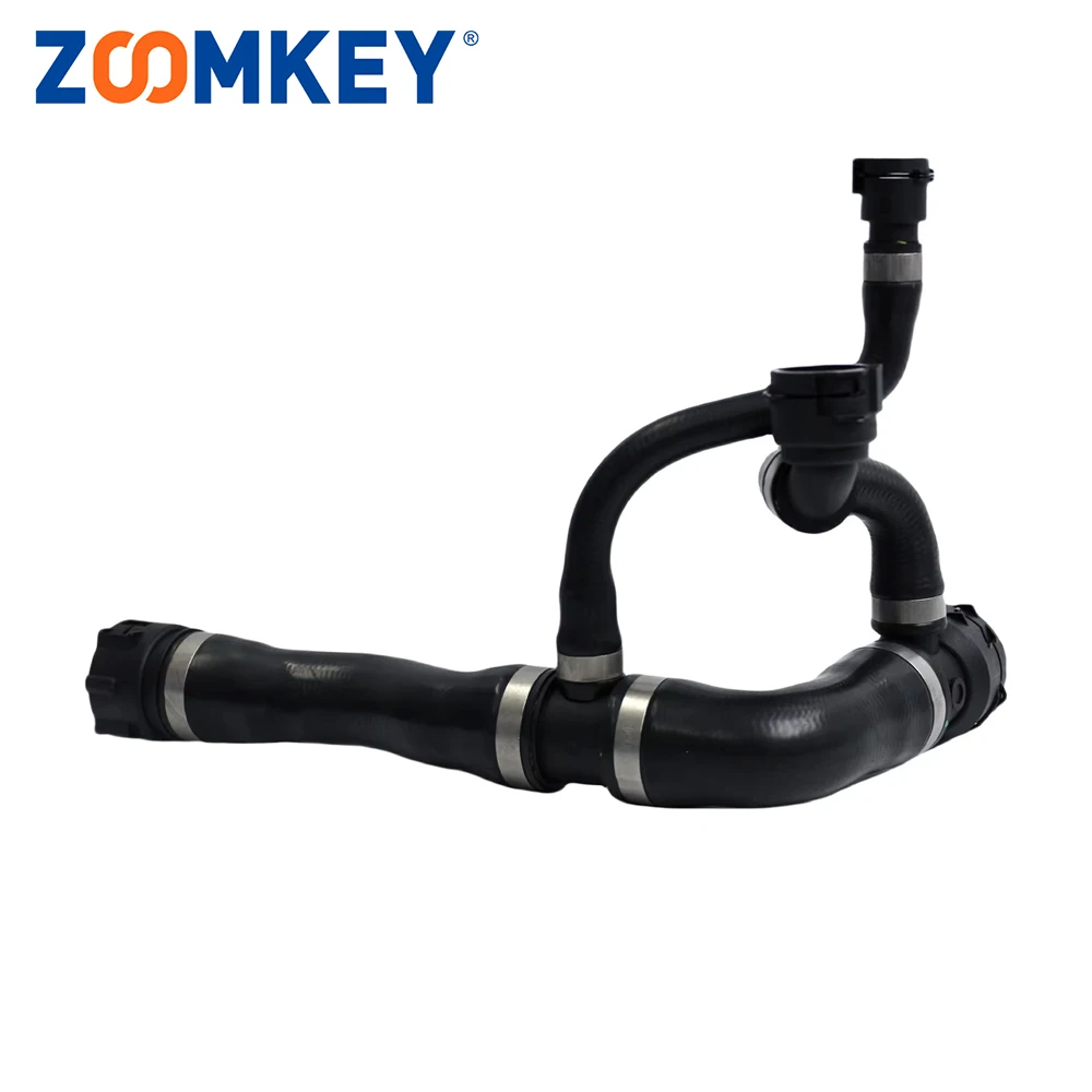 

ZOOMKEY 17127537107 Upper Radiator Coolant Hose Fit For BMW X5 E70 17127593490 2007 2008 2009-2010 3.0L