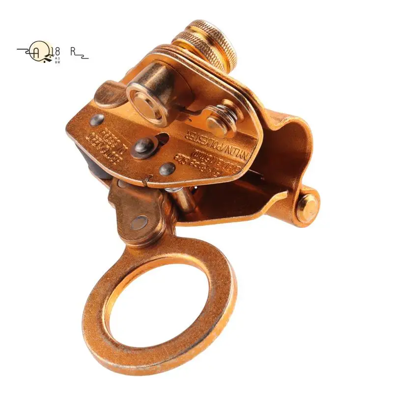 

A18R -25KN Outdoor Rock Climbing Tree Arborist 1/2 - 5/8 Inch Rope Grab Ascender Rigger Fall Arrest Kit