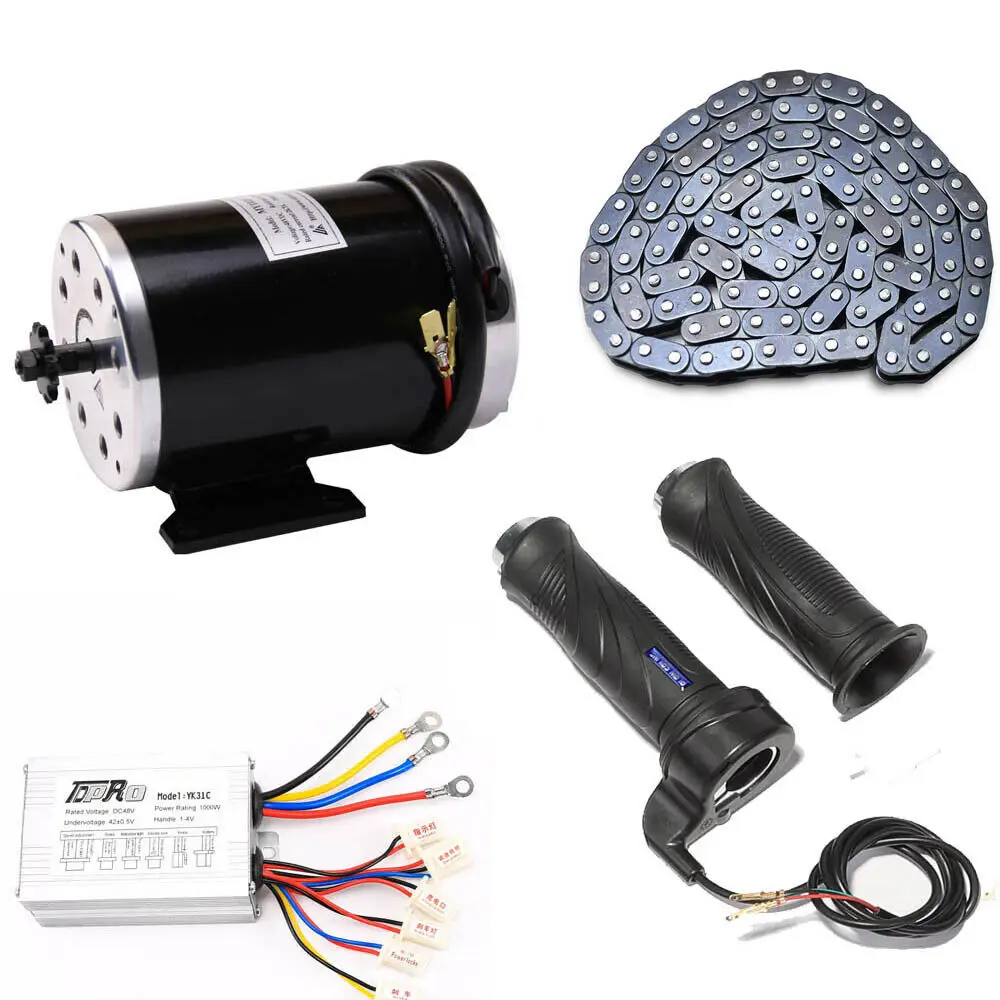 

TDPRO 48V 1000W Brush Motor Controller Throttle Electric Scooter ATV Go Kart Bike