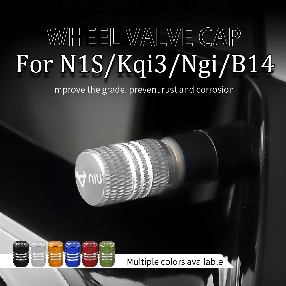 

Motorcycle Wheel Valve Cover Aluminum Alloy for NIU N1S Accessories NGT N1 M1 U1 M+ NG US U+ UQI U+B Kqi2 Kqi3 Pro Nqi B14