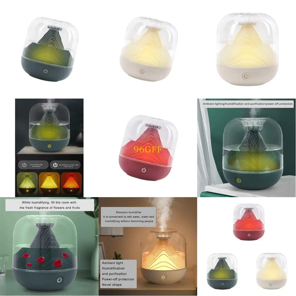 

Увлажнитель 96GF с ночным освещением для спальни и рабочих мест для водоточатории диффузор с диффузором 2