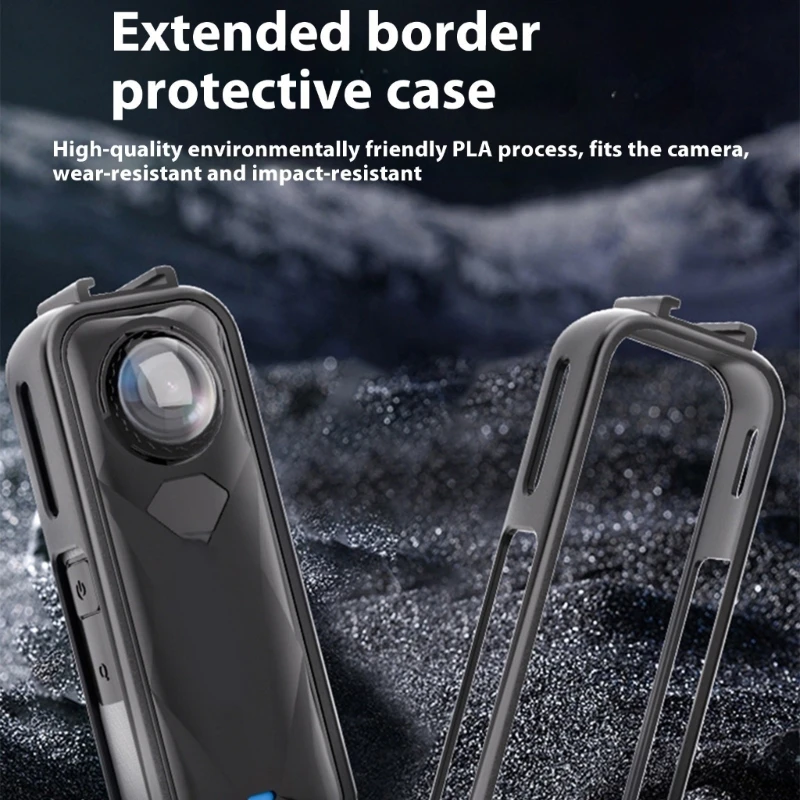 Thin Camera Cage With Double Cold Shoe Couplers Global 1/4