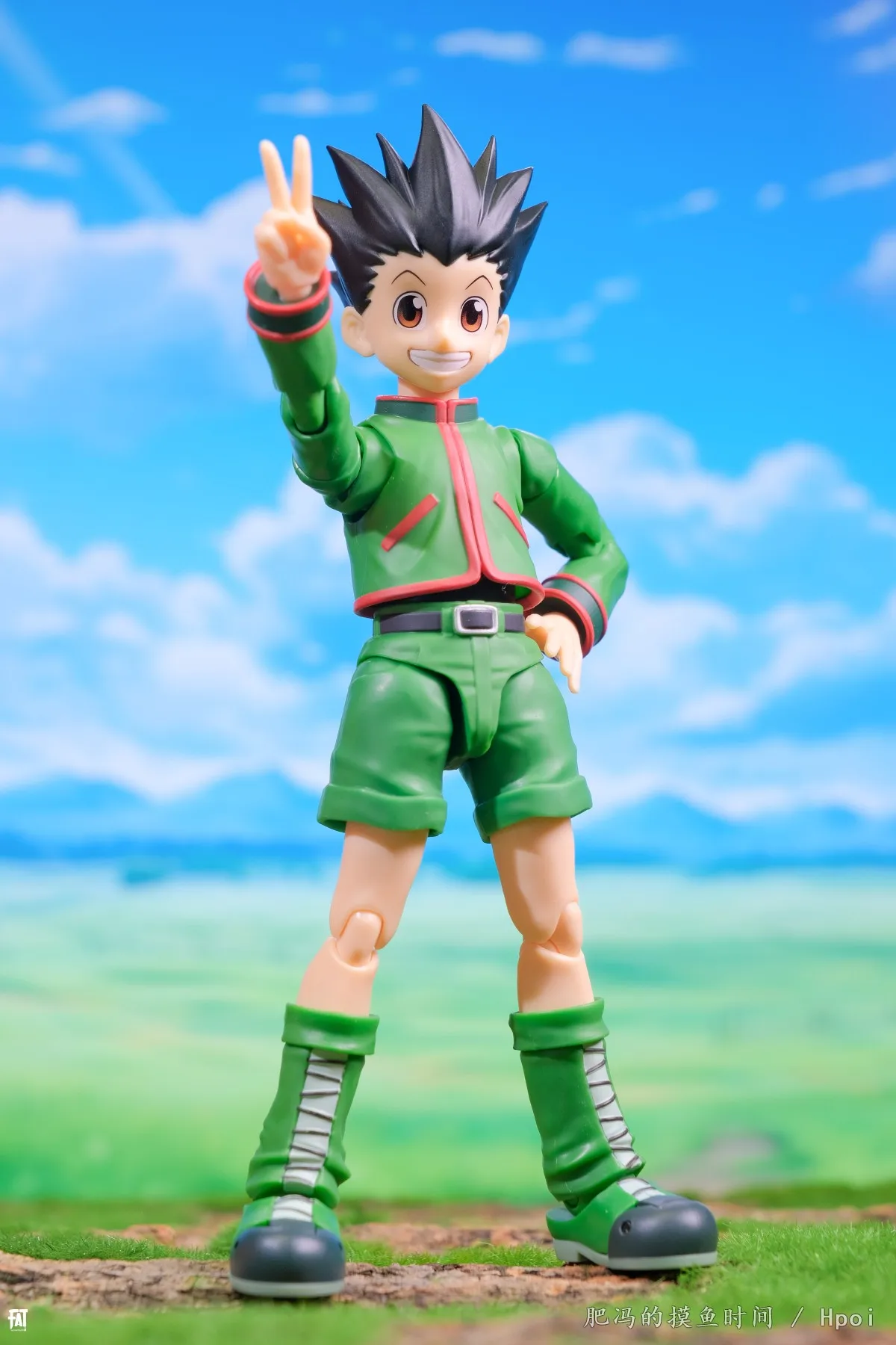 【Оригинал】Bandai SHF HUNTER×HUNTER Gon Freecss Модель игрушки