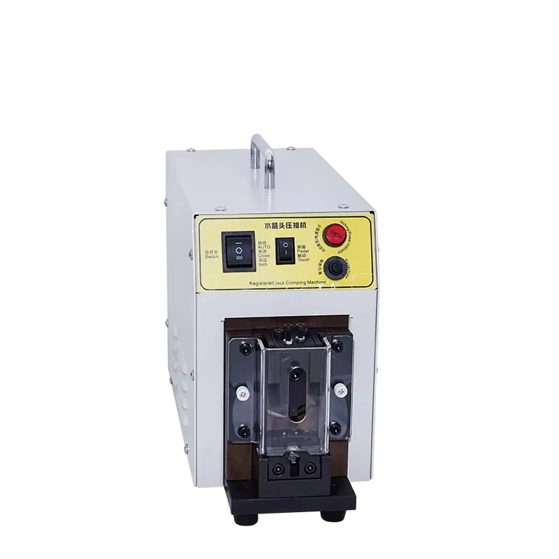 DY-5130 半自動 RJ45 コネクタ ワイヤおよびケーブル圧着機 スタンピング端子アプリケーター クリスタルヘッドマシン
