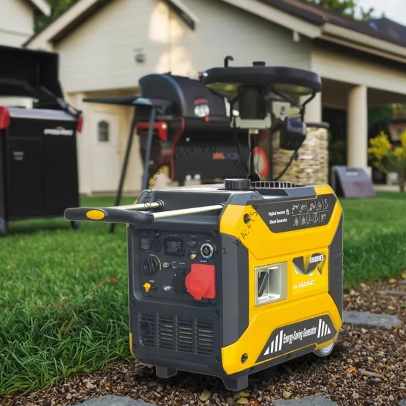5KW/6KW Electric Start Generator 4-Stroke Engine Portable Inverter Generator