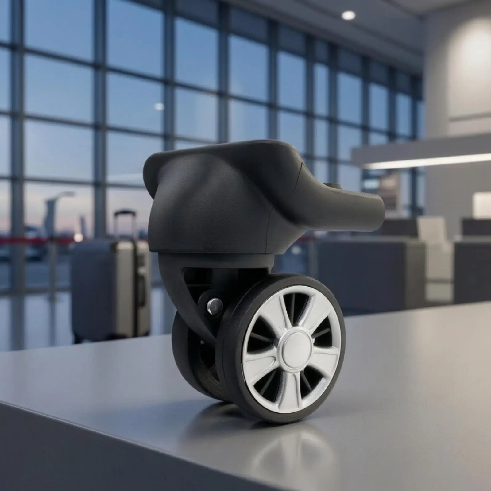 Quiet Luggage Wheel Replacement | Smooth Rolling, Replacement Caster