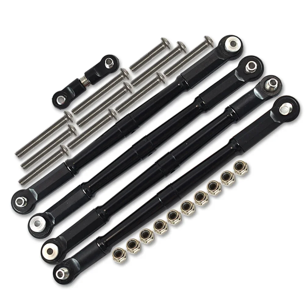 GPM For ARRMA 1/7 FIRETEAM 1/8 KRATON NOTORIOUS OUTCAS TALION 6S Upgrade Parts Metal Steering Tie Rod AR330221+AR340071+AR330230