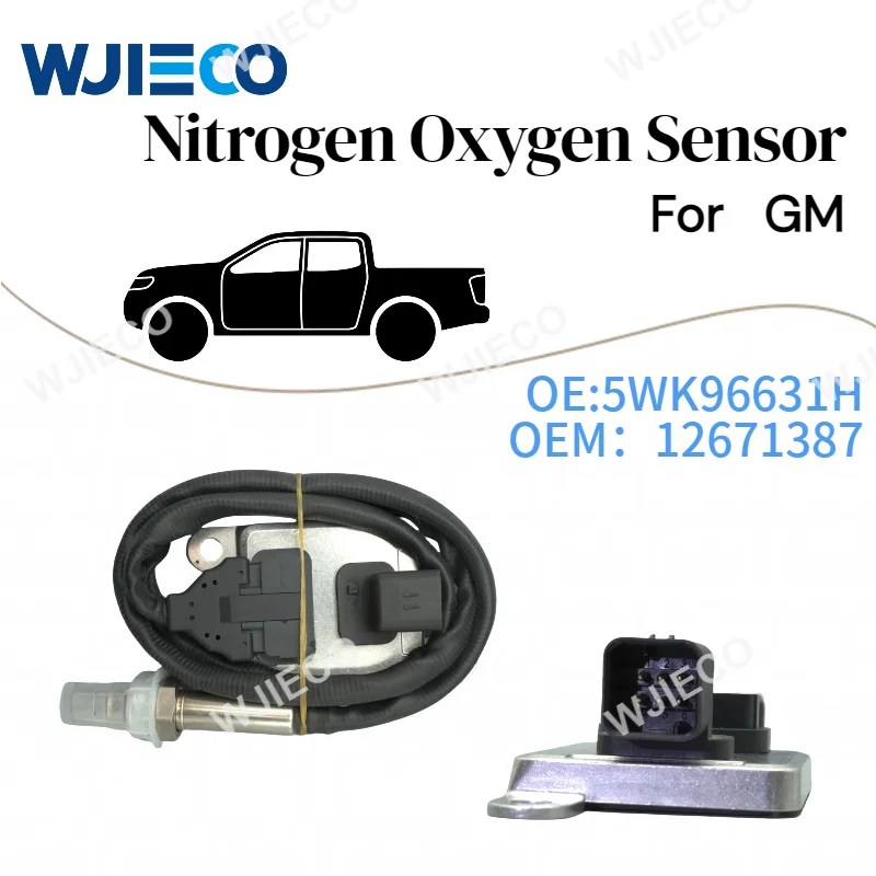 

5WK96631H 12671387 Новый датчик оксида азота Nox датчик для двигателя GM General Motors автомобиля грузовика часть OEM 12671387