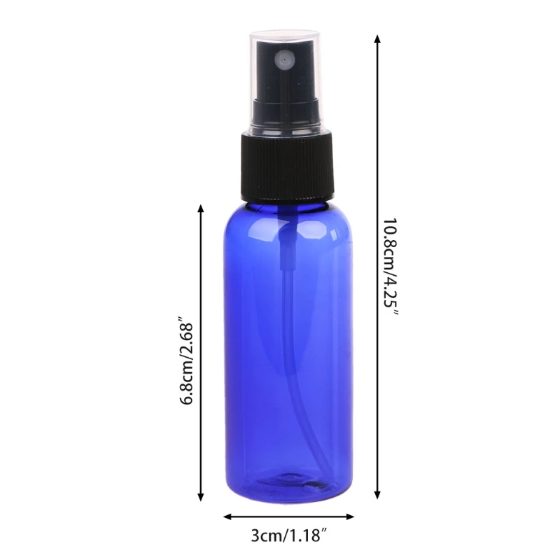 50ml Refillable Press Bottle Liquid Container Atomizer Travel