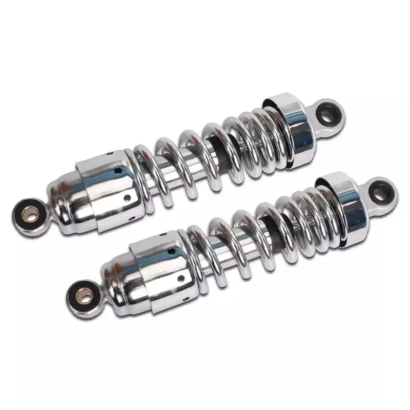 One Pair Universal 265mm Retro Motorcycle Shock Absorber Rear Suspension for Harley Davidson Honda Yamaha Suzuki Kawasaki 250cc