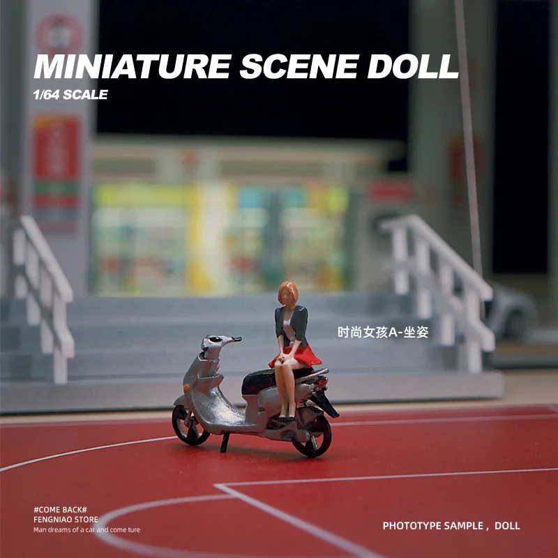 1:64 อะนิเมะรูปมินิตุ๊กตา Miniature การถ่ายภาพ props ฉาก DIY ตารางทรายภูมิทัศน์เครื่องประดับของขวัญ