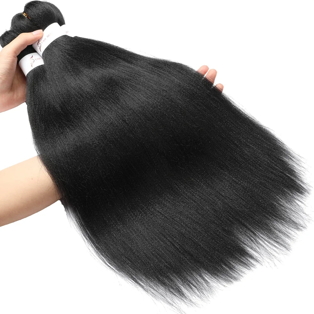 Trançando extensões de cabelo para mulheres africanas, pré esticadas, tranças jumbo, reto perversos, cabelo sintético, ombre, 90g