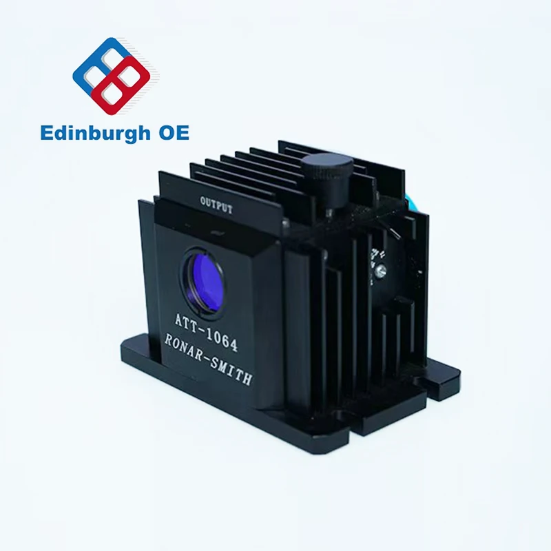 18mm Aperture 10-90% Auto Variable Beam Intensity Regulator Motorized Water Cooled 1064nm   Power Attenuator Power Regulator
