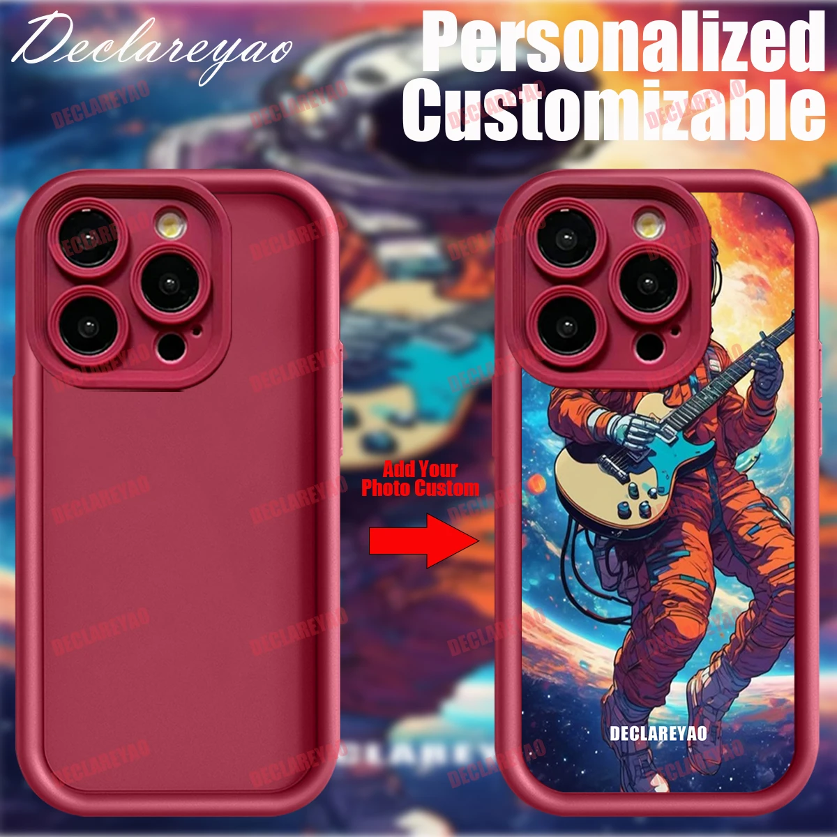 Couverture d'image personnalisable bricolage personnalisée pour Realme C2S C51 2 7i C65 Neo Master C15 P C25S V13 GT3 Q3 C35 Narzo 50A, étui Photo