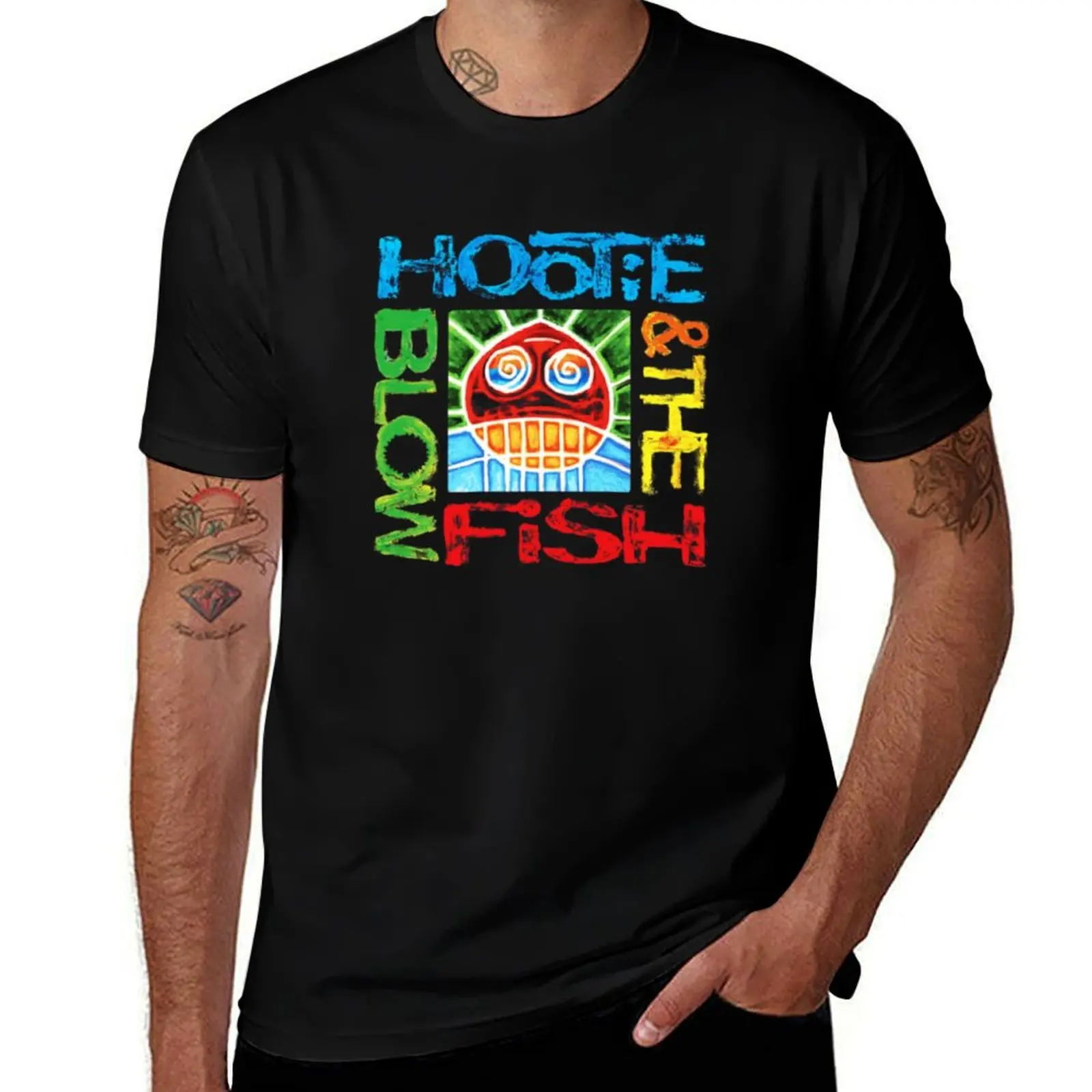 

Hootie and the blowfish logo T-Shirt shirts graphic customs design your own cotton graphic tees big and tall t shirts for men