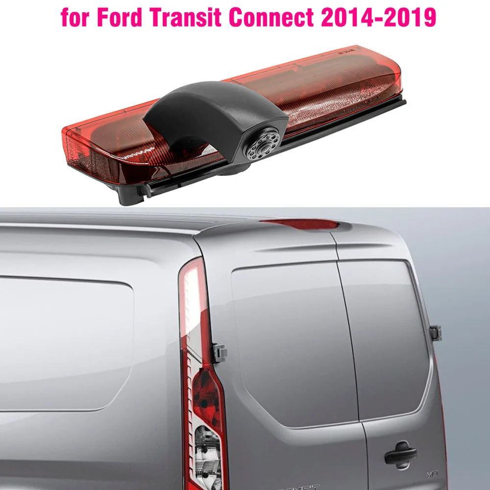 HD 3RD Rear View Reverse Camera For Ford Transit Connect 2012 2013 2014 2015 ~ 2019 Night vision BackUp Parking Brake light
