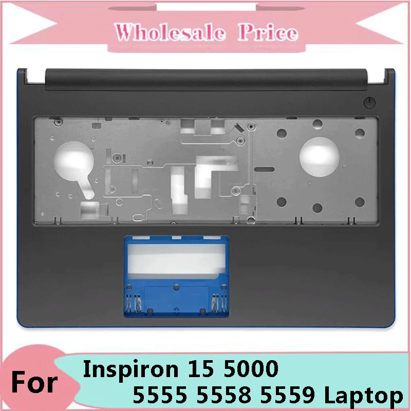 

New For Dell Inspiron 15 5000 5555 5558 5559 Laptop LCD Back Cover Front Bezel Upper Palmrest Bottom Base Case Keyboard Hinges