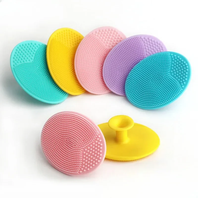 Silicone Baby Cleansing Brush Face Wash Exfoliating Lifting Children\'s Shower Head Scrubber Brushes Massage Skin Care Tools