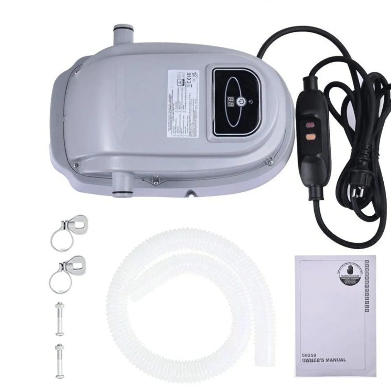 Water Temperature Heater 58259 Portable Accessory For Swimming Pool Fish Pond Mobile Water Tank Heating Equipment
