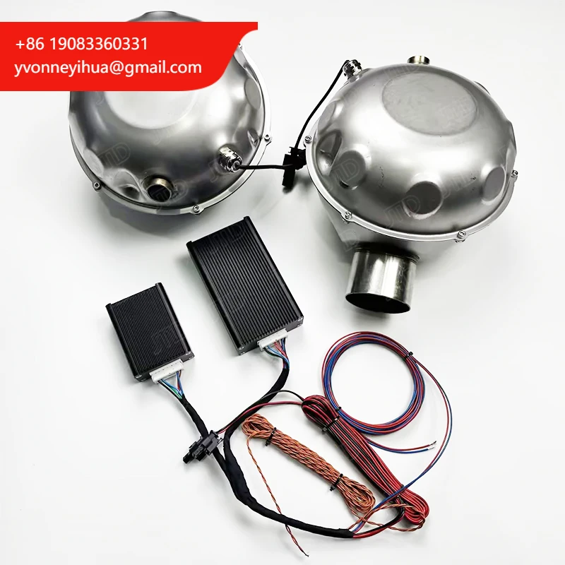 Car Exhaust Speaker Electronic Active Exhaust Sound Booster Double System Sound Booster