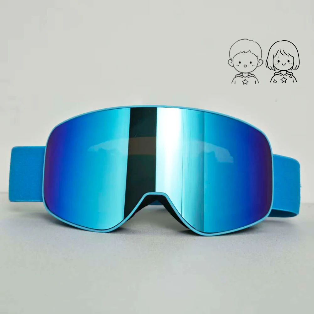 

Children All Day Winter Ski Goggles HD Breathable Protective Lenses Windproof Dustproof Sandproof Kids Gear for Outdoor Sports