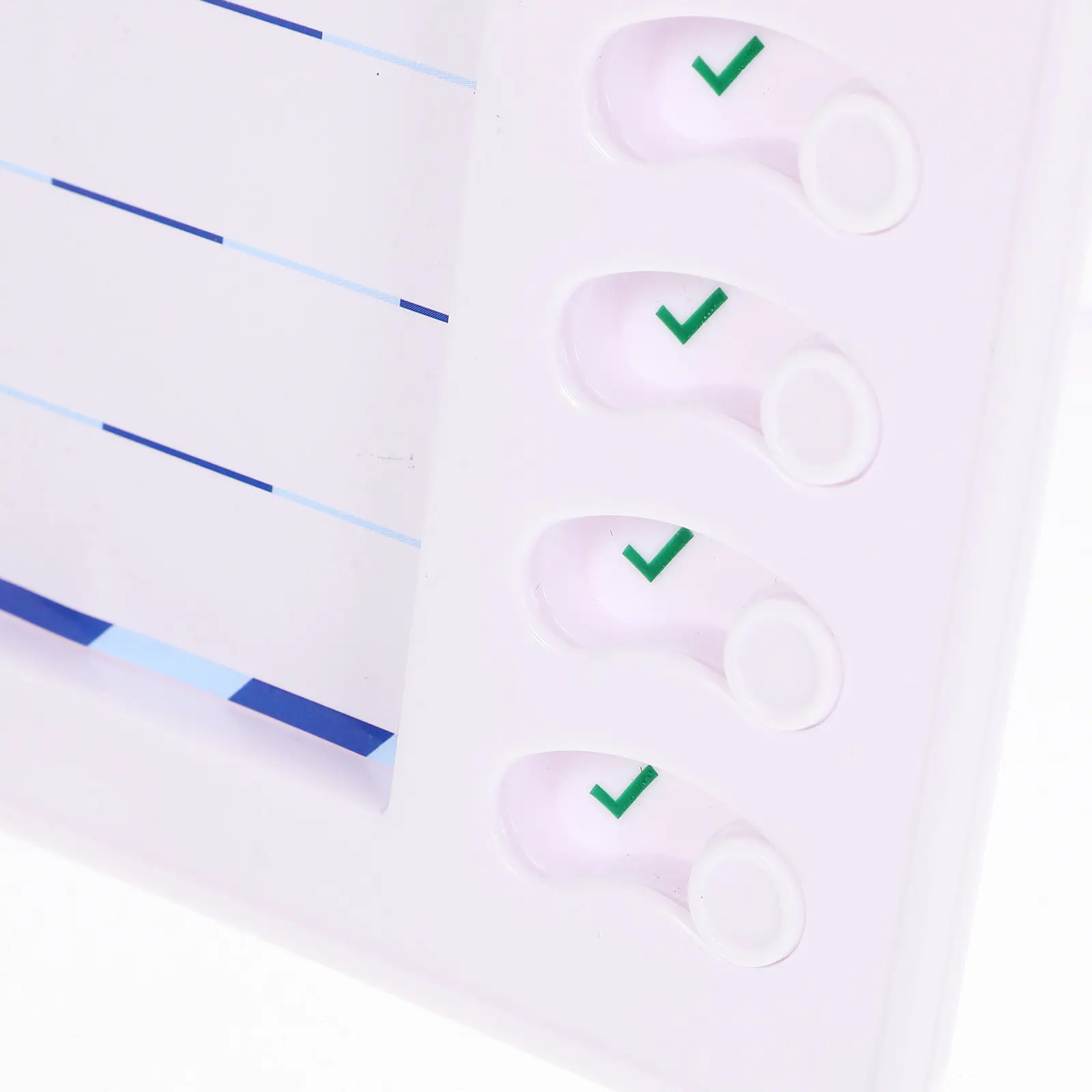 Plastic Chore Chart Portable Teens Chore Board Home Office Reward Chart Behavior Task Planner Daily Weekly Reminder view 4