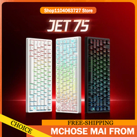 MCHOSE Jet 75 Mechancial Keyboard 8k Low Latency Magnetic Switch Esports Grade Gasket Structure Customized Wired Gaming Keyboard
