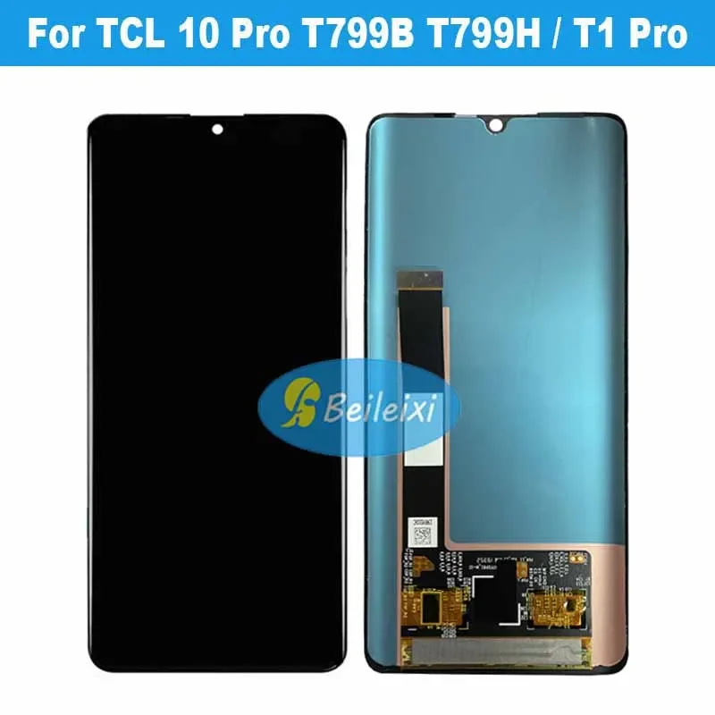 For TCL 10 Pro T799B T799H T799 LCD Display Touch Screen Digitizer Assembly For TCL T1 Pro LCD Replacement Parts