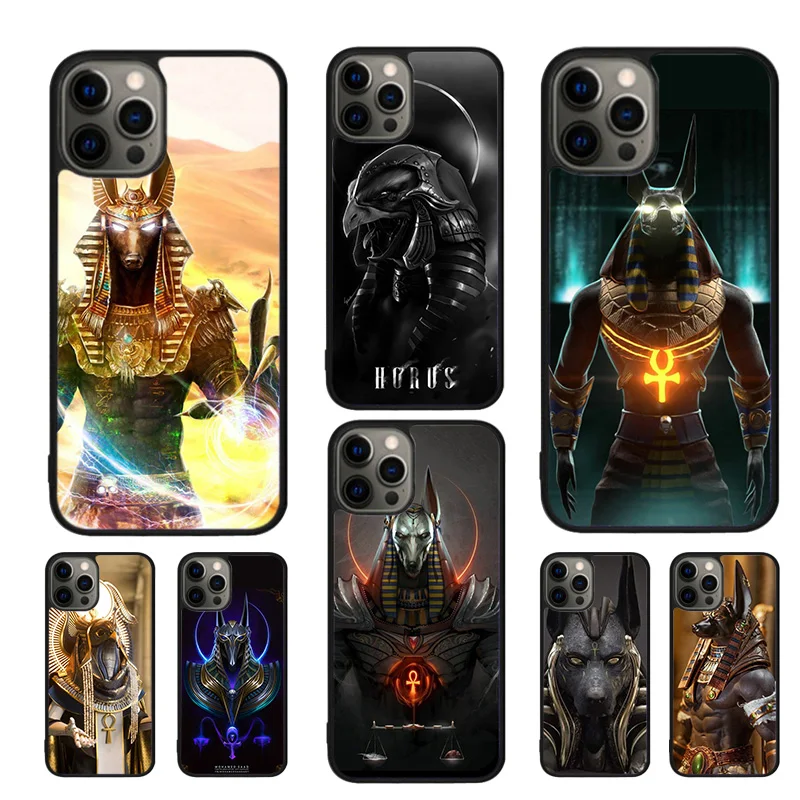 Ancient Egyptian Mobile Phone Case Cover For iPhone SE2020 15 16 13 14 12 mini 11 Pro Max Coque For Apple 7 8 Plus 6 fundas